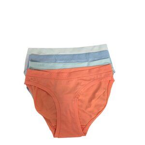 All In Motion Girls Briefs Underwear 4-Pack S (6/6X) Cotton & Spandex Assorted C